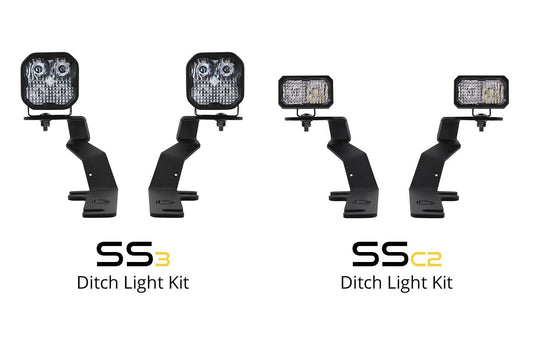 Stage Series Backlit Ditch Light Kit for 2015-2020 Ford F-150/Raptor