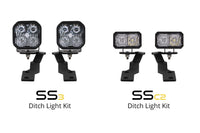 Stage Series Backlit Ditch Light Kit for 2016-2023 Toyota Tacoma