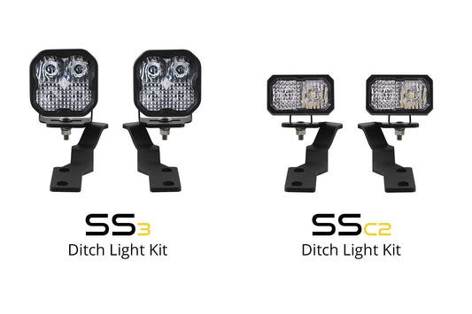 Stage Series Backlit Ditch Light Kit for 2016-2023 Toyota Tacoma