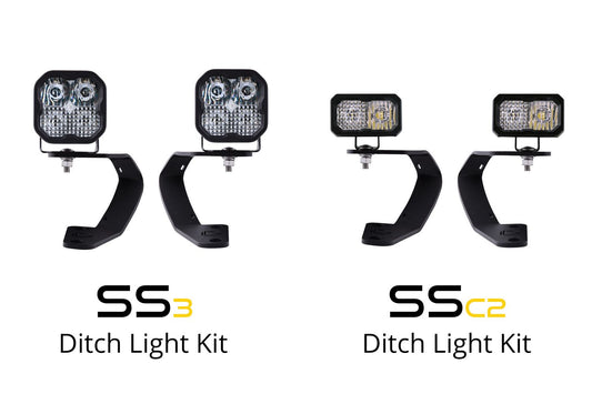 Stage Series Backlit Ditch Light Kit for 2010-2024 Toyota 4Runner
