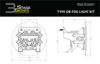 SS3 SAE Type OB Fog Light Kit