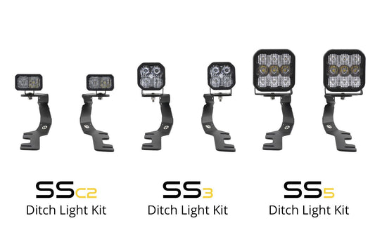 Stage Series Backlit Ditch Light Kit for 2022-2024 Toyota Tundra