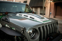 2018-2025 Jeep JL & 2020-2025 Jeep JT Heat Dispersion Hood