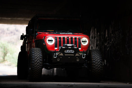 2018-2025 Jeep JL & 2020-2025 JT LED Headlights | Chrome