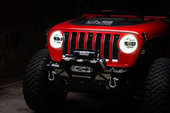 2018-2025 Jeep JL & 2020-2025 JT LED Headlights | Chrome